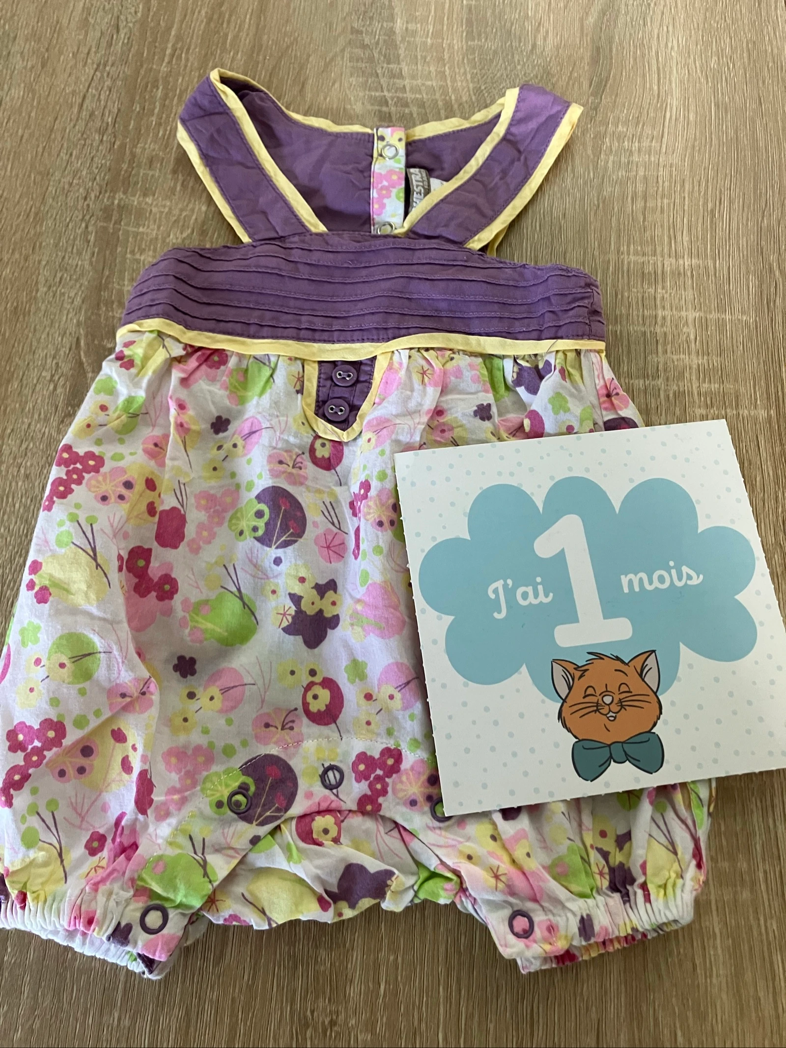 Combishort bébé 
